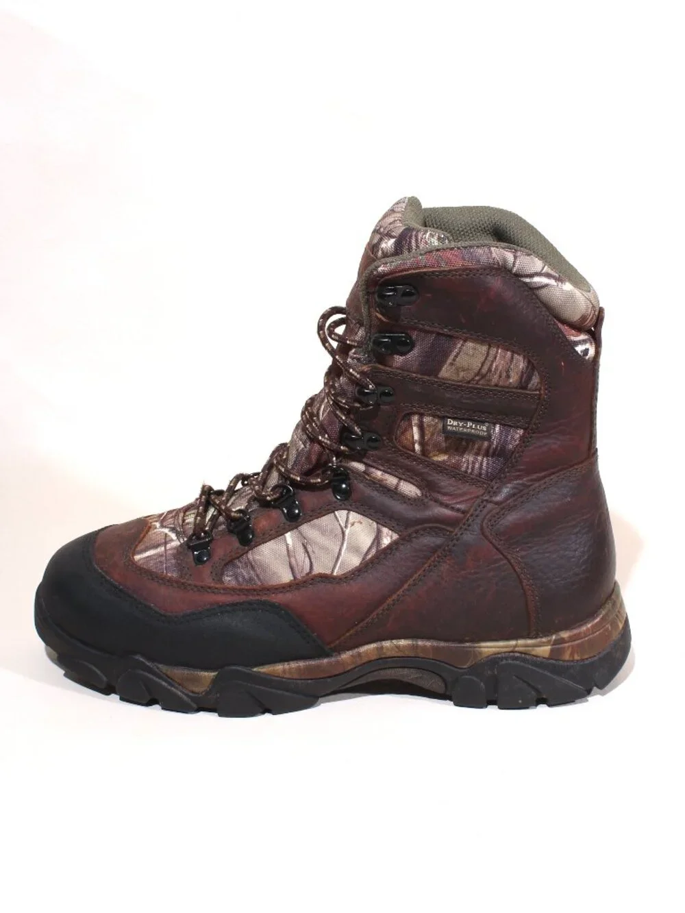 Mens Cabelas Insulated Dry Plus Waterproof Camouflage Hunting Boots 10 M